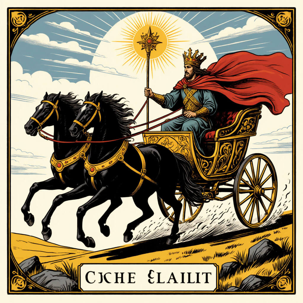 Tarotkarte Der Wagen